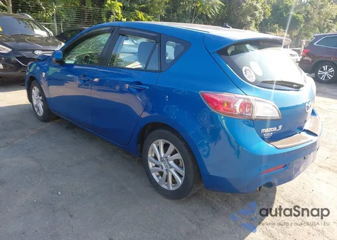 2012 Mazda Mazda3 I Touring из США, поврежденный, VIN JM1BL1L70C1679281